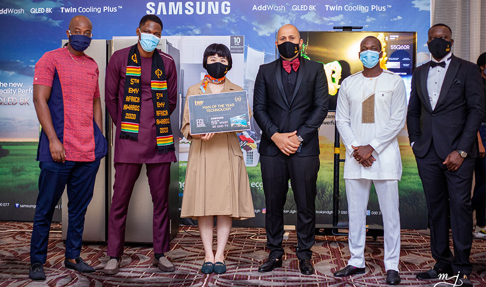 SAMSUNG HONORS EMY MAN OF THE YEAR TECHNOLOGY 2020.
