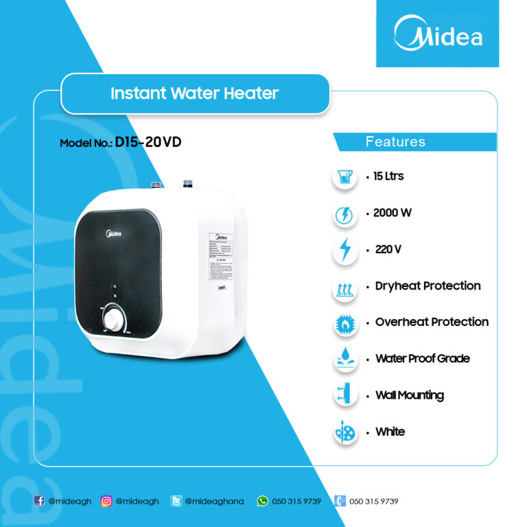 Midea 15Ltrs Water Heater