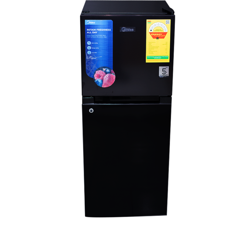 Midea 128Ltrs Double Door Top Mount Fridge