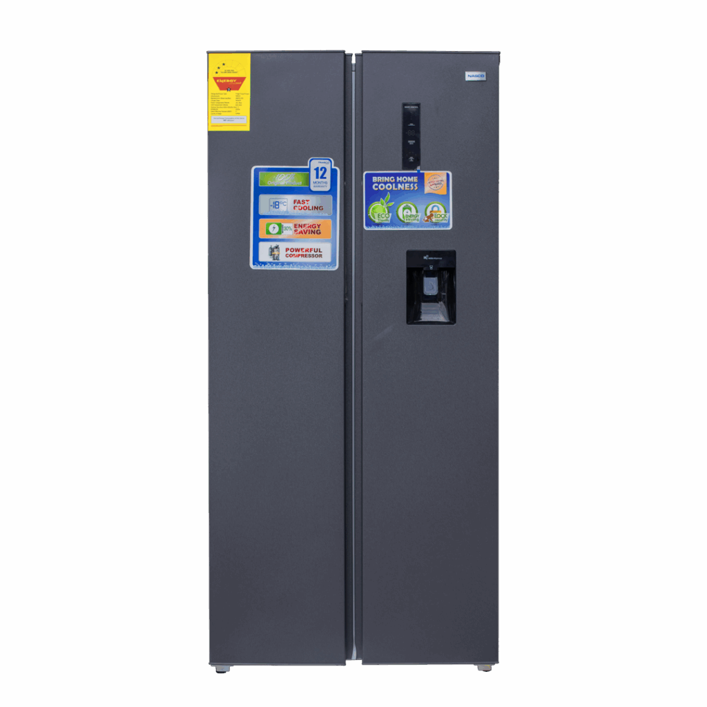Nasco 370Ltrs Side By Side Refrigerator