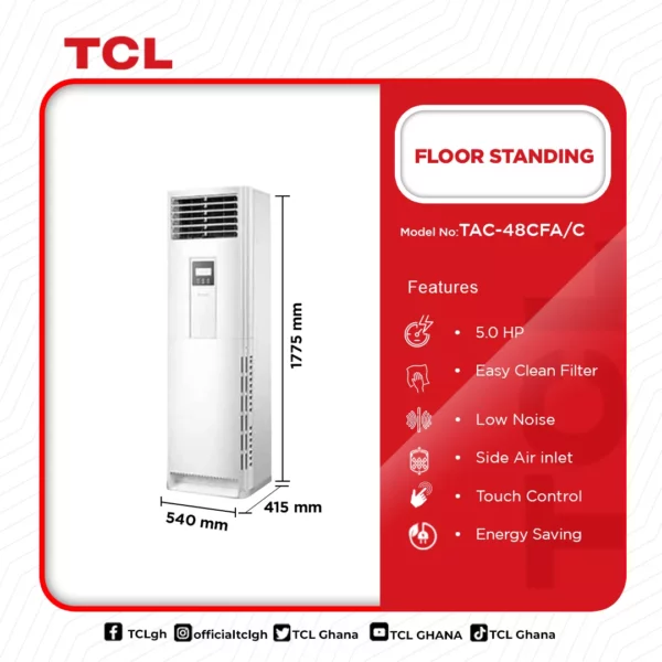 Tl Floor Standing R410 5.0Hp 48Fa/ - Image 2