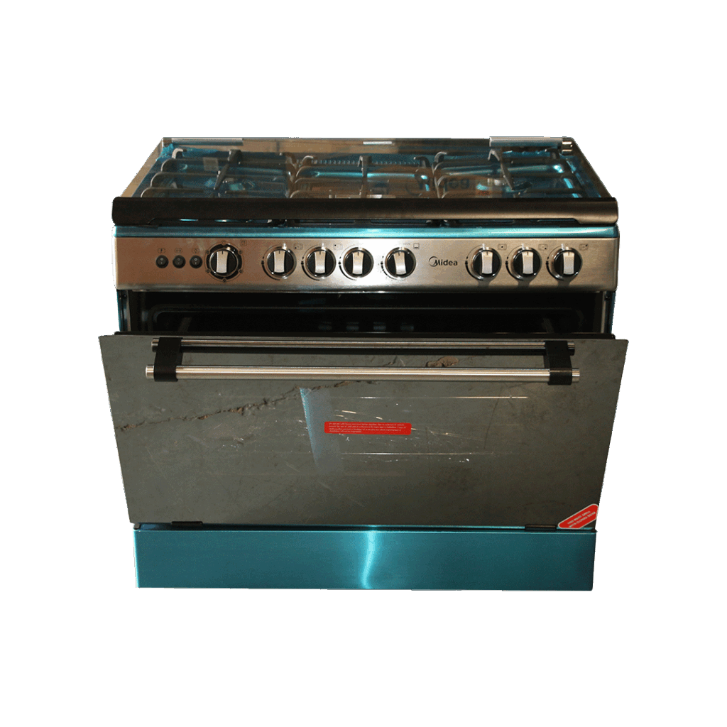 Midea 5 Burner Gas Cooker With Oven
