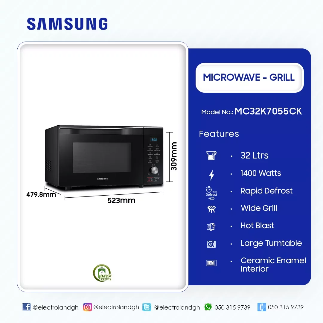Samsung 32Ltrs Grill Microwave - Image 2