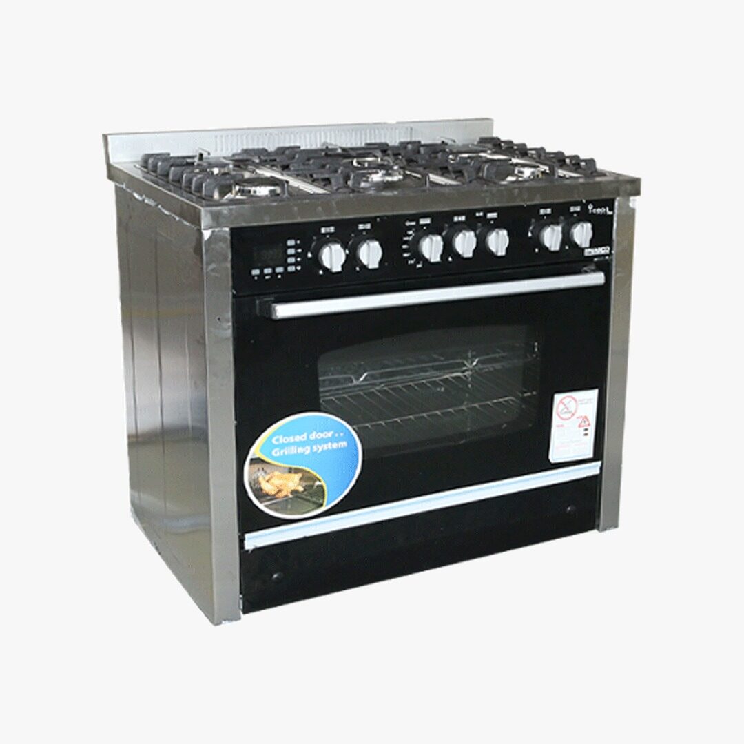 Nasco 5 Burner Ga Cooker With Oven