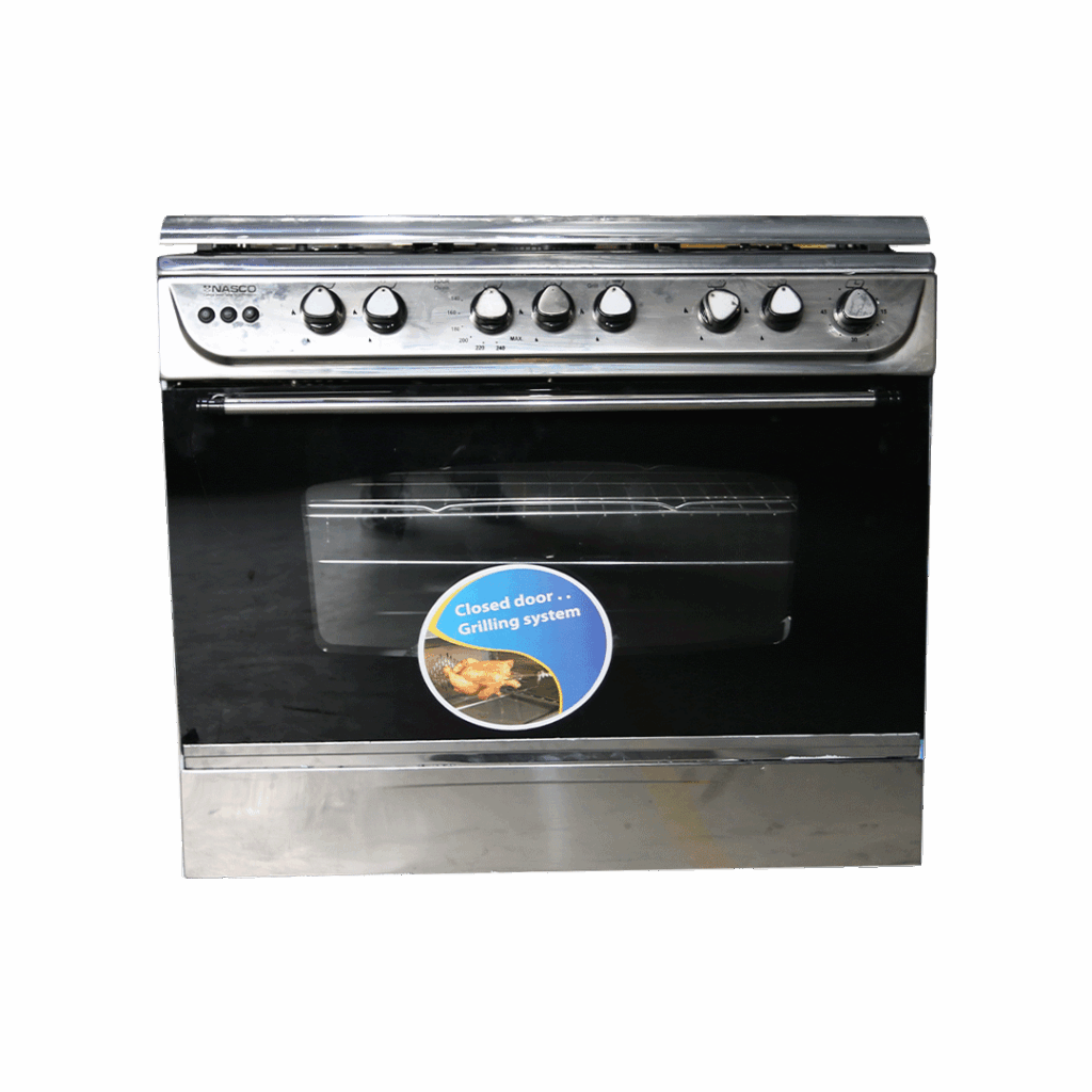 Nasco 5 Burner Gas Cooker With Oven