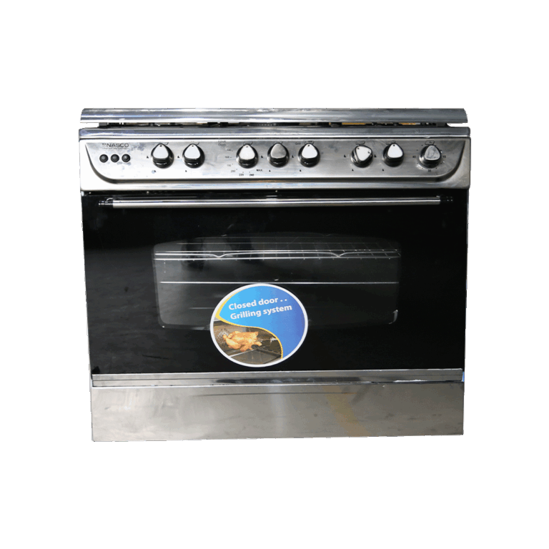 Nasco 5 Burner Gas Cooker With Oven