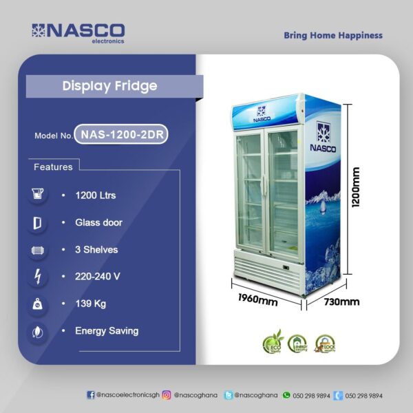 Nasco Ltr Display Fridge - Image 2