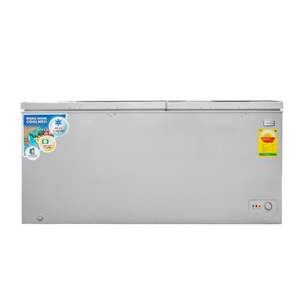 Nasco 577Ltrs Double Door Chest Freezer
