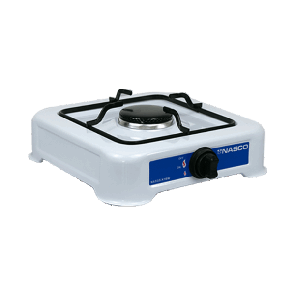 Nasco 1 Burner Gas Sstove Black Cap