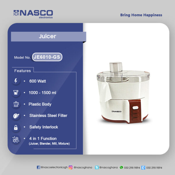 Nasco 600Ltr Juicer - Image 2