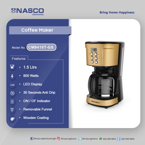 Nasco 900Watt Coffee Maker - Image 2