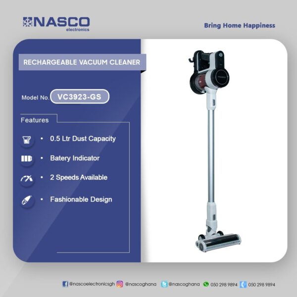 Nasco Rechargeable Vacuum Cleaner - Image 2