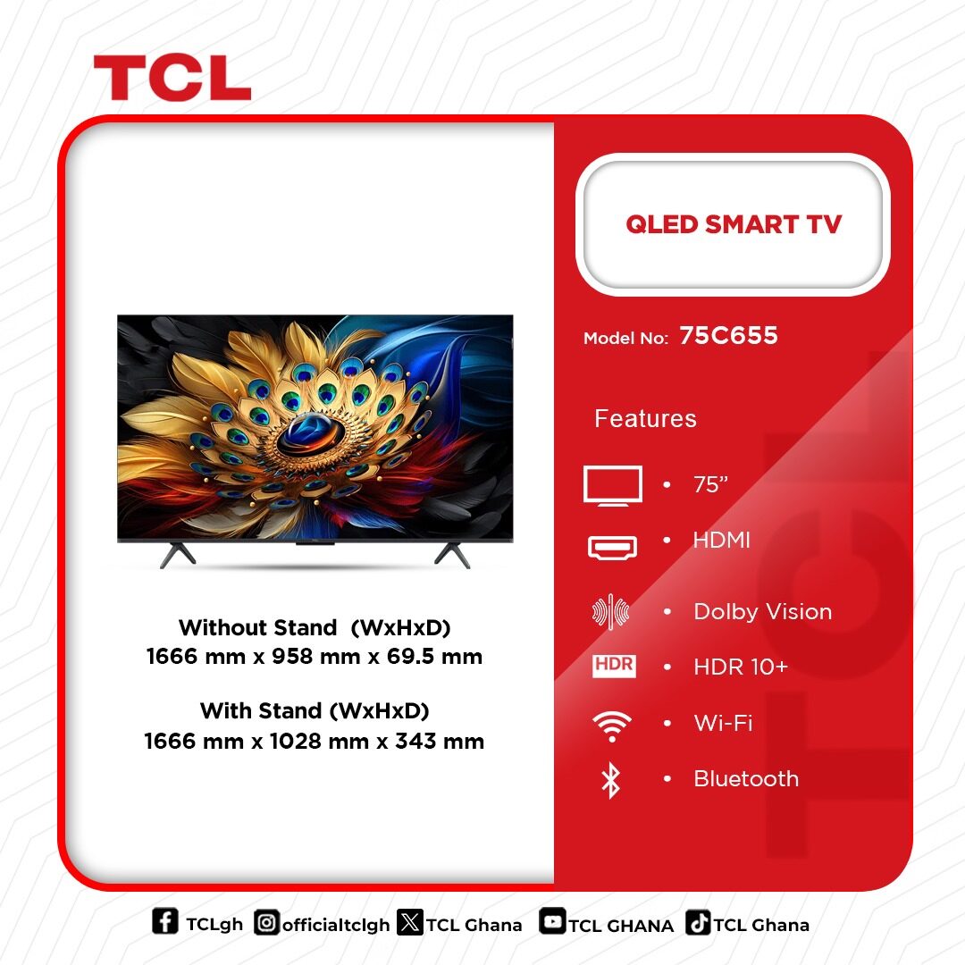 TCL 75" QLED Television - Image 2