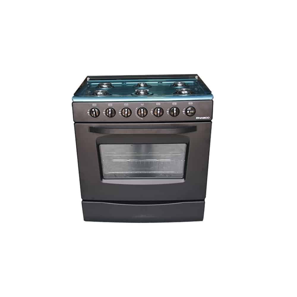Nasco 6 Burner Gas Cooker With Oven