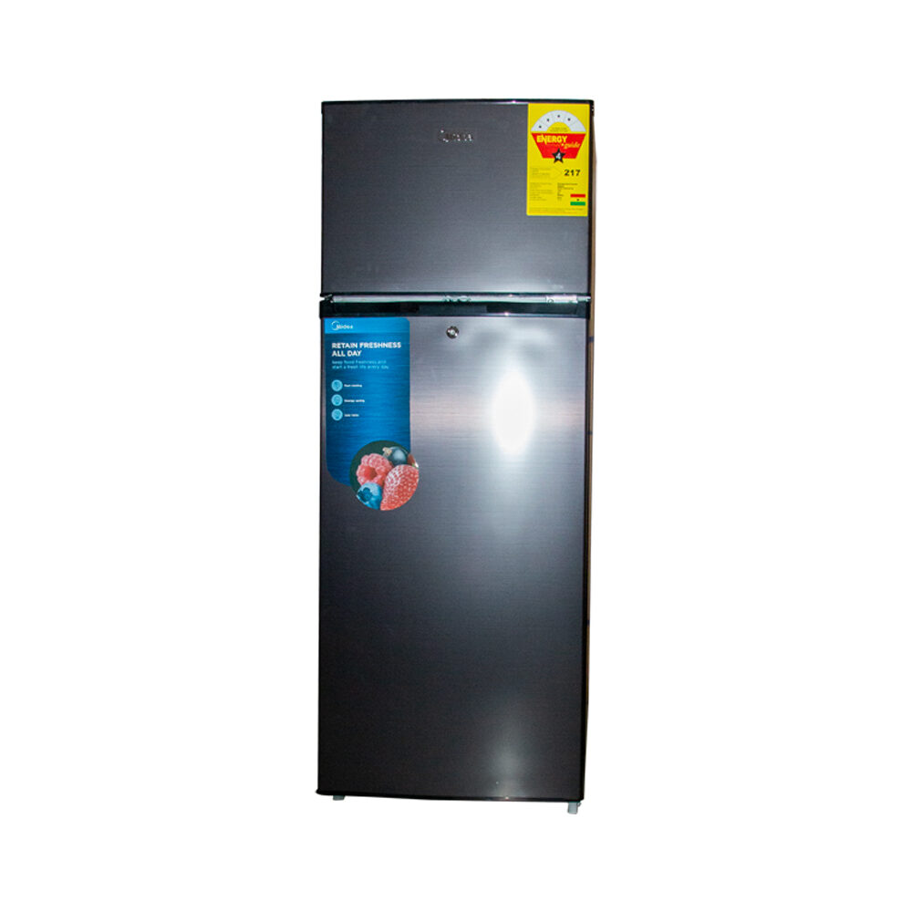 Midea 128Ltr Double Door Top Mount Fridge