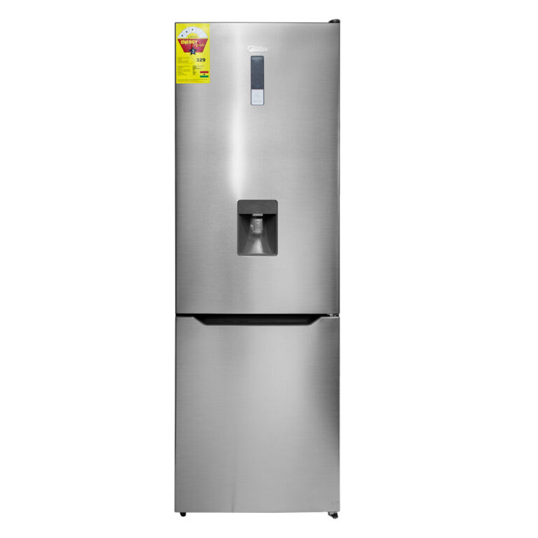 Midea 302Ltrs Double Door Bottom Freezer 4 Stars
