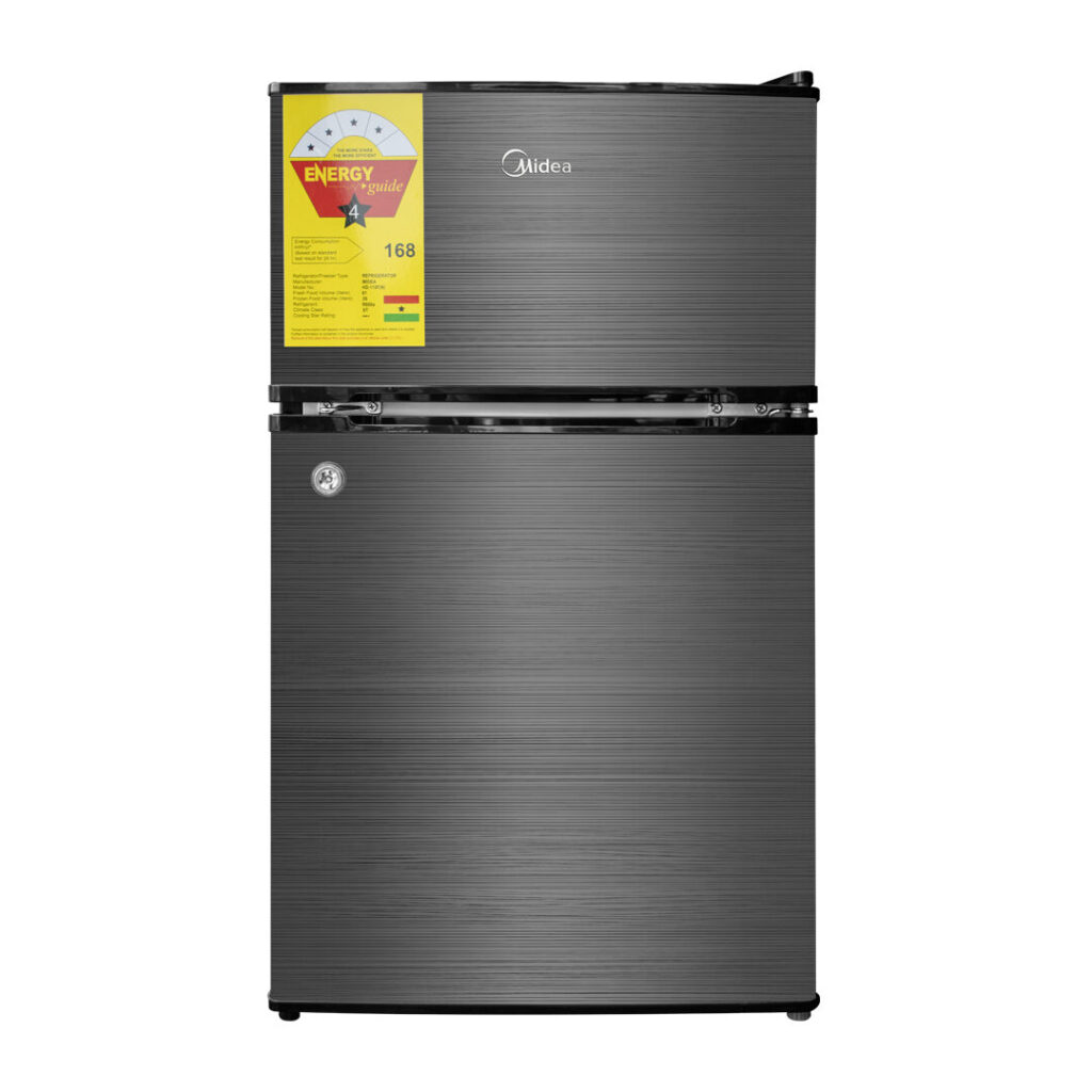 Midea 87Ltr Double Door Table Top Fridge