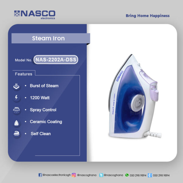 Nasco Steam Iron - Image 2