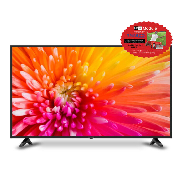Nasco 50″ UHD 4K Digital Satellite Smart Television