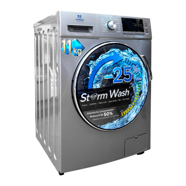 Nasco 11KG Front Load Washing Machine - Image 5