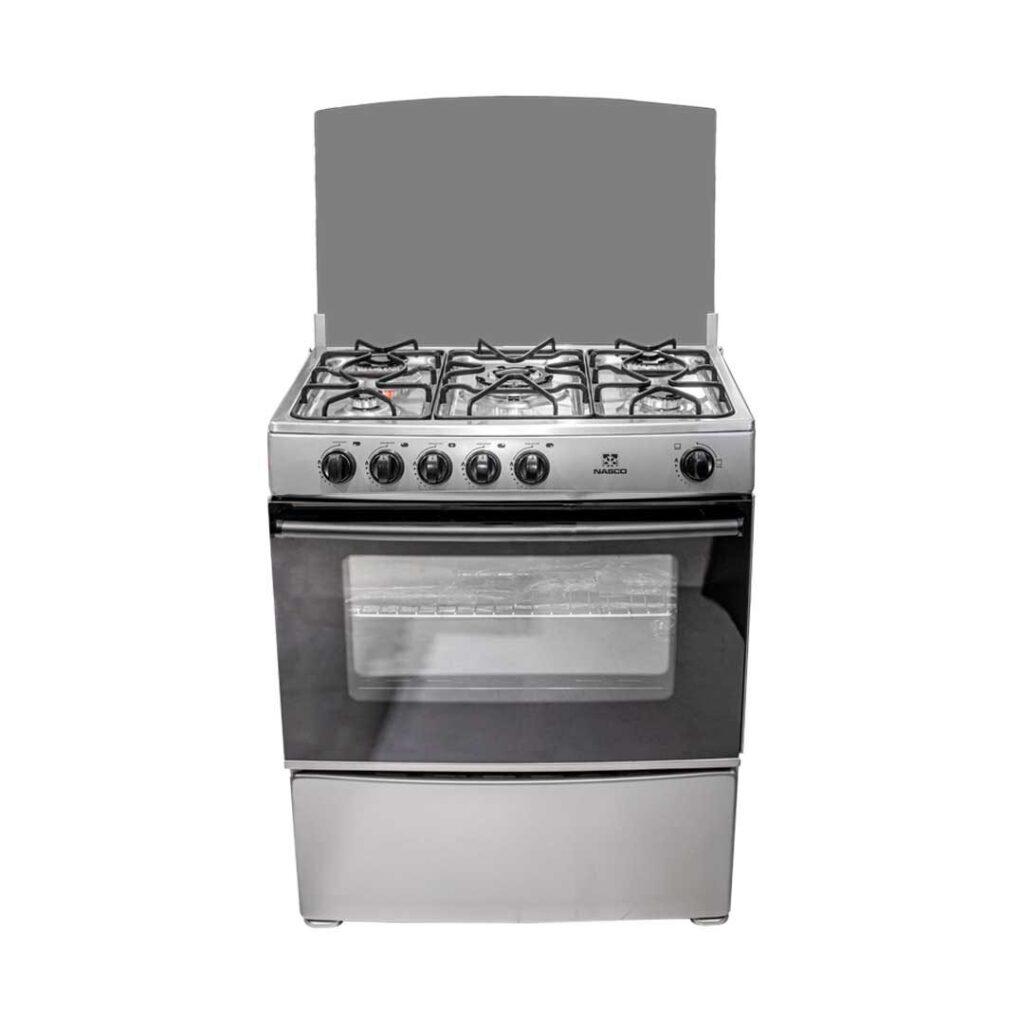 Nasco 5 Burner Gas Cooker With Oven & Grill