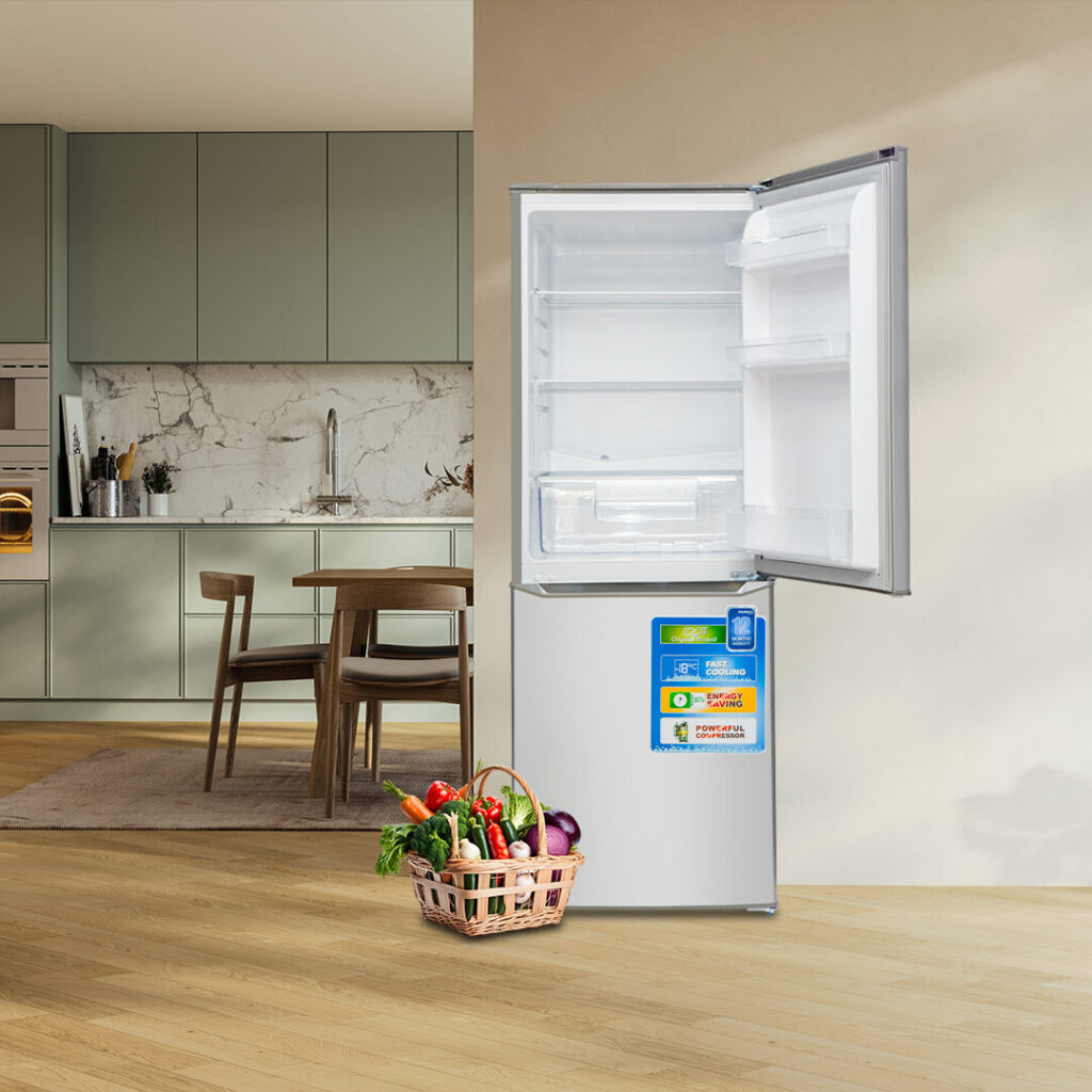 Nasco 207Ltr Bottom Freezer Refrigerator