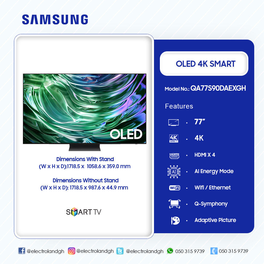 Samsung 77″Oled 4K Smart Television