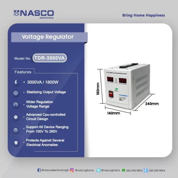 Nasco Voltage Regulator Digital Display - Image 2