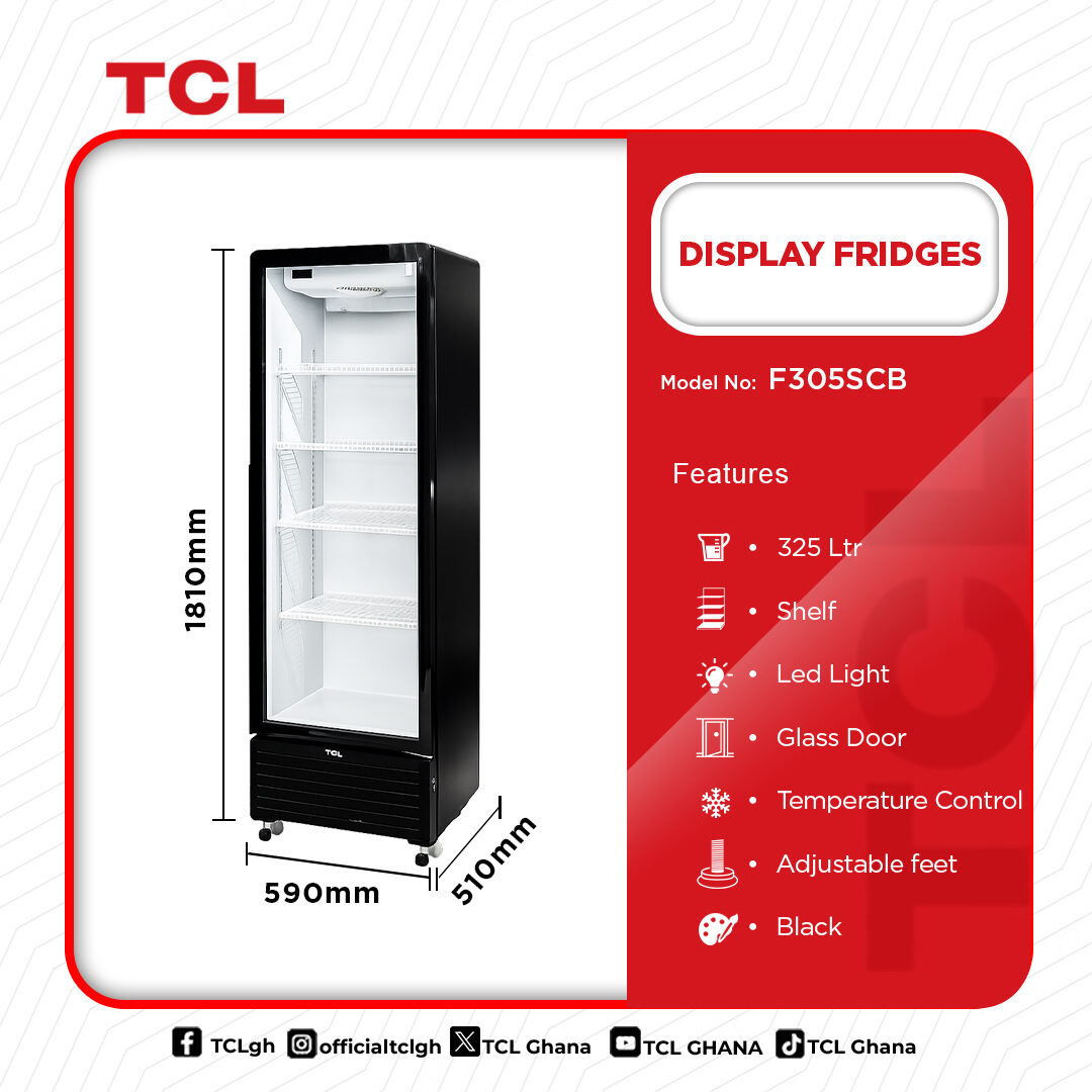 Tcl 325Ltrs Display Fridge - Image 2